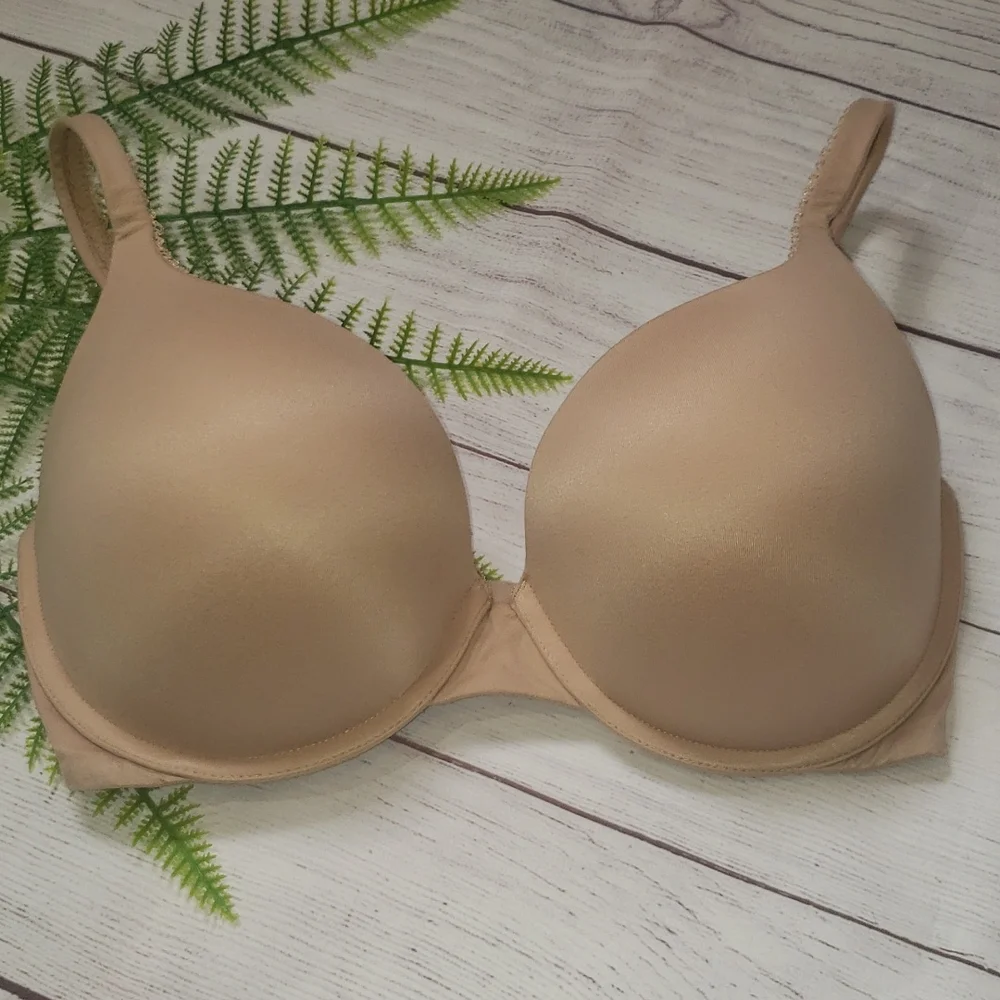 Victoria's Secret Body by Victoria Perfect Shape Nude Bra 32 DDD 32F - Picture 5 of 8